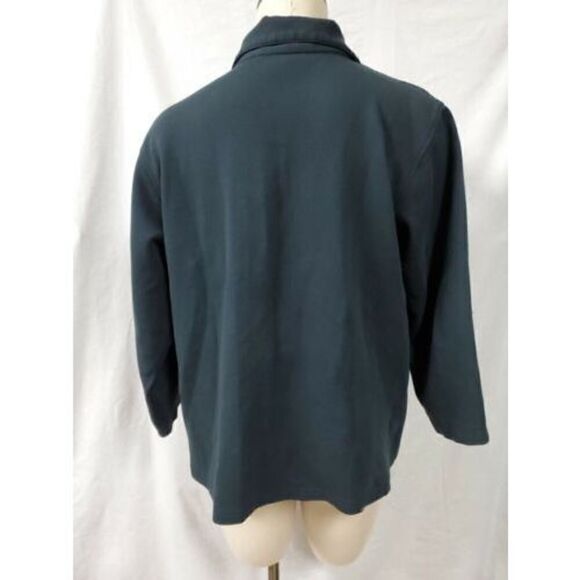 Elisabeth by Liz Claiborne Black Jacket Size 1 1X Full Zip Front Pocke… - Picture 6 of 9